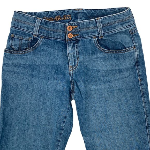 Eddie Bauer Petite Curvy Fit Capri Jeans - 6P - Picture 2 of 9